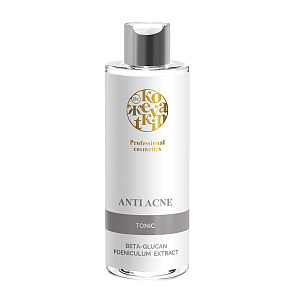 Anti-acne Тоник с витаминами для проблемной кожи, 200 мл. Тонизирование, выравнивание pH, уменьшение количества чёрных точек.